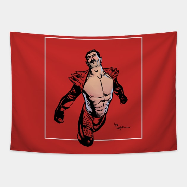 Namor Tapestry by AdamGraphite