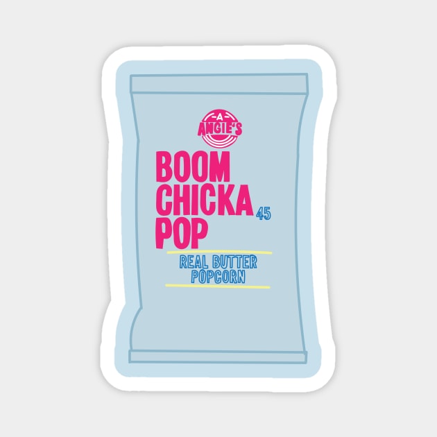 Popcorn Bag Magnet by courtneylgraben