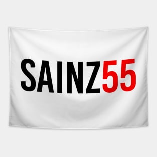 Carlos Sainz 55 Design 2021 Tapestry