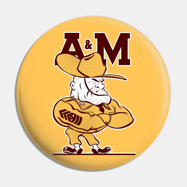 Texas A&M Aggies 20'' x 20'' Retro Logo Circle Sign