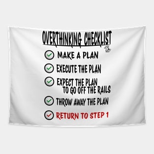 overthinking checklist Tapestry