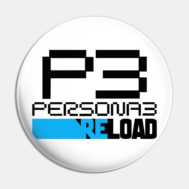 Persona 3 Reload Pin by LOVE ME PODCAST