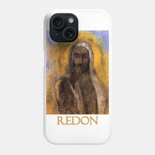 Christ in Silence by Odilon Redon Phone Case