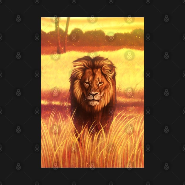 Cecil the Lion by cmloweart