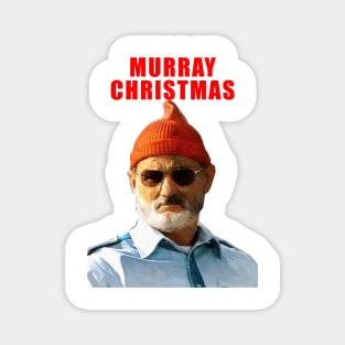 bill murray christmas Magnet