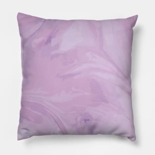 pastel purple painting Pillow