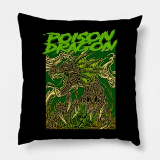 poison dragon bututal tshirt Pillow