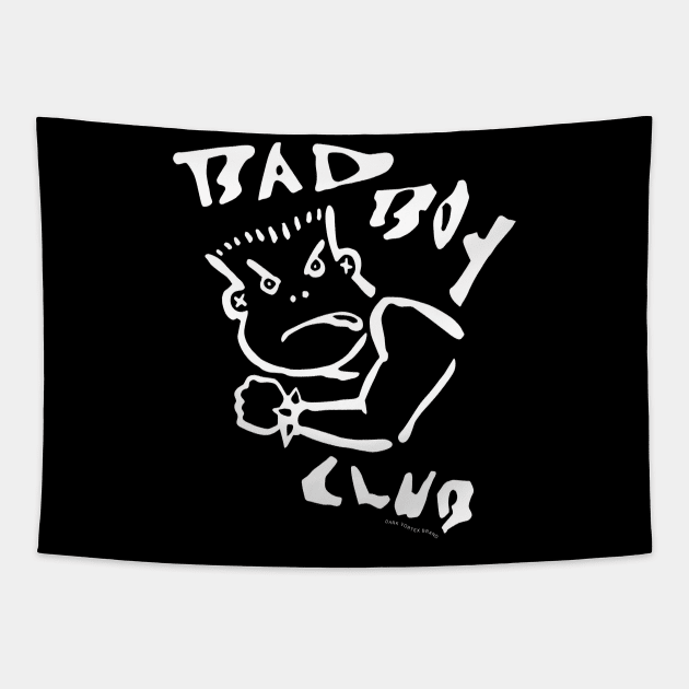 Vintage Bad Boy Club Tapestry by MiaGamer Gear