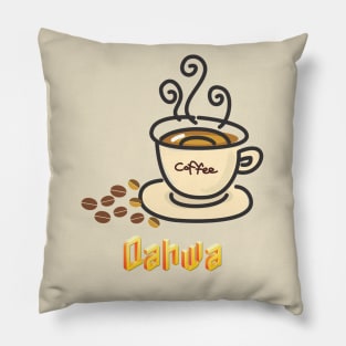 Qahwa arabic coffee Pillow
