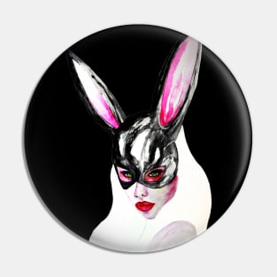 White Rabbit Pin