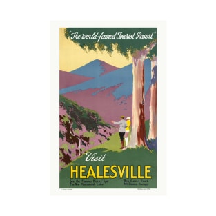 Visit Healesville Australia Vintage Poster 1927 T-Shirt