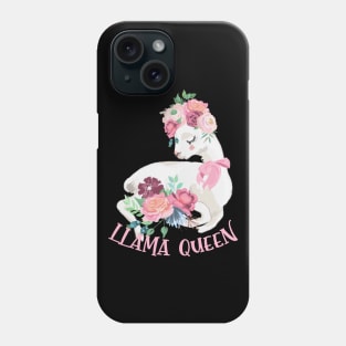 Llama Queen - Gift For Alpaca Lovers Phone Case