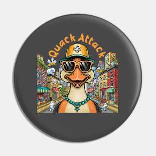 Quack Attack Pin