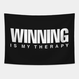 Winning Is My Therapy Tapestry