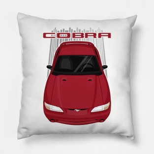 Mustang Cobra 1994 to 1998 SN95 - Laser Red Pillow