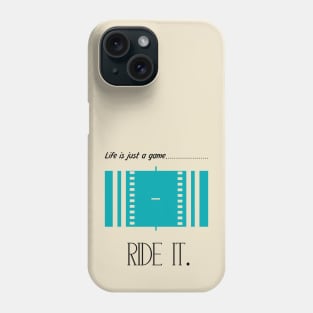 "Life is just a game, play it!" T-shirts and props with sport motto. (Polo Theme) Phone Case