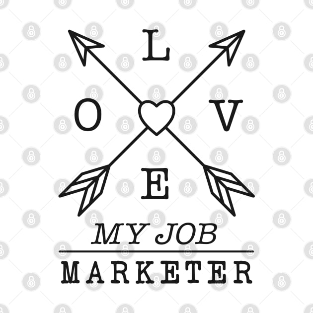 Marketer profession by SerenityByAlex
