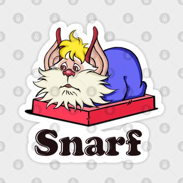 Snarrrf snarrf Magnet by FanboyMuseum