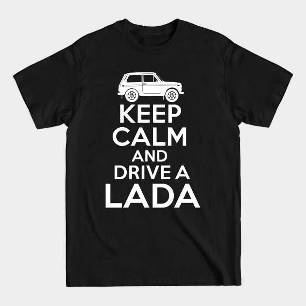 Discover Lada Niva 4x4 Driver Car Lover Gift - Vehicle - T-Shirt