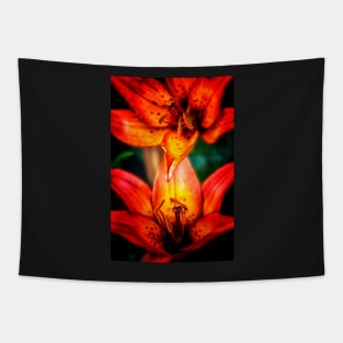 Oriental Lilies Tapestry