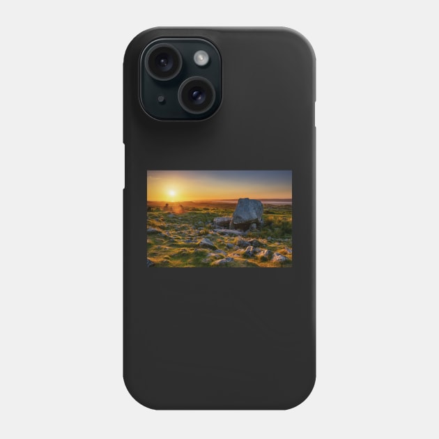 Arthur's Stone, Cefn Bryn, Gower Phone Case by dasantillo