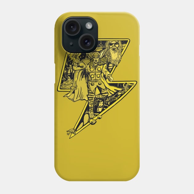 Thor Phone Case by Pixelmania