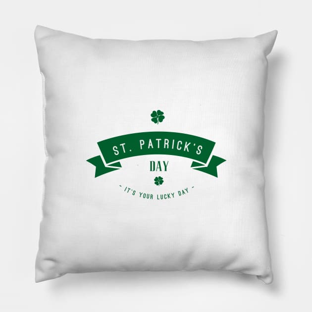 Paddys Day Pillow by TheVintageChaosCo.