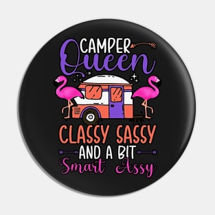 Princess Of Camper Cute Camping Van Kids Girls Pin