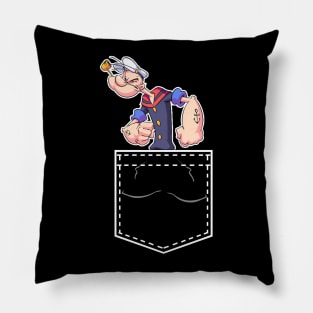 Popeye on my Pocket Pillow