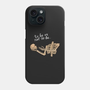 Shakespearean Skeleton Phone Case