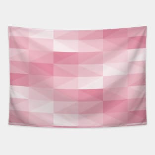 Messy pink arrows tiles background Tapestry