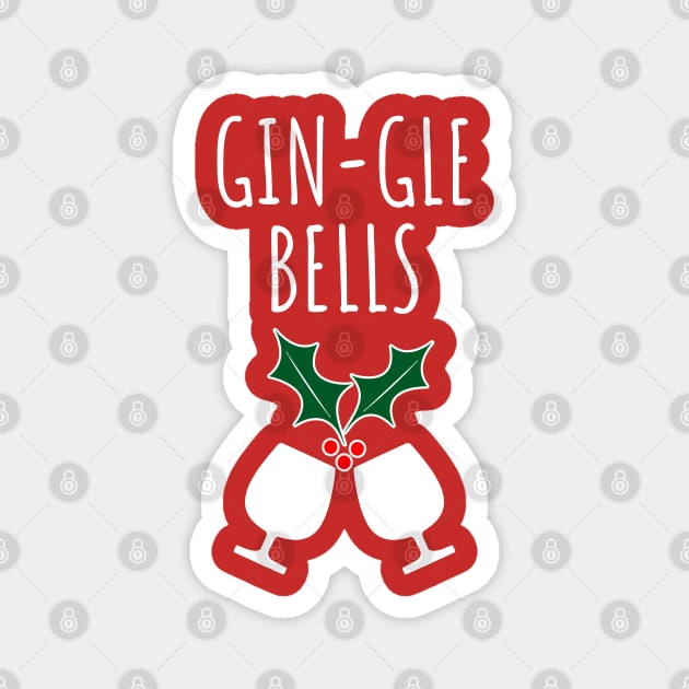 Gin-gle Bells Magnet by LunaMay