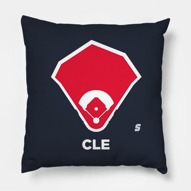 CLE Field Pillow by StadiumSquad