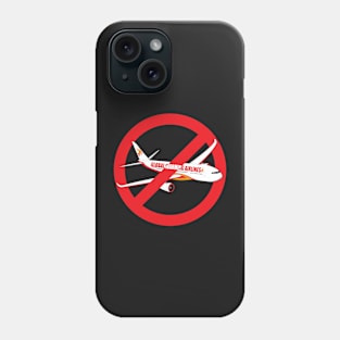 Flight shame - Flygskam Phone Case