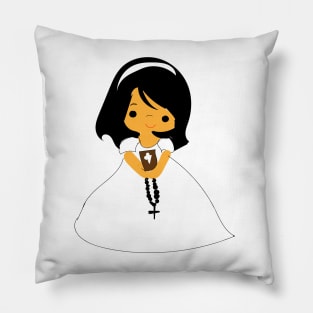 Month Of Holy Rosary Pillow