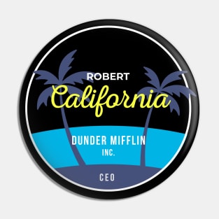 Robert California - Dunder Mifflin CEO Pin