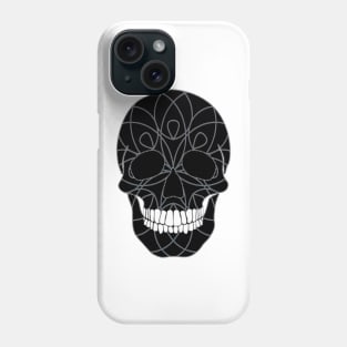 Skull and Mandala Phone Case