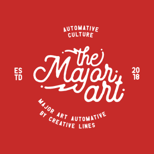 Major Art Automative illustration T-Shirt