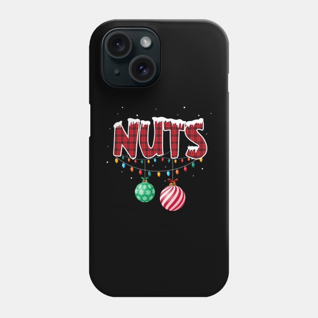 Chest Nuts Christmas Matching Couple Chestnuts Phone Case by fenektuserslda