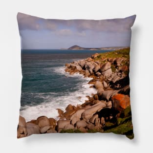 Island Coastline Pillow