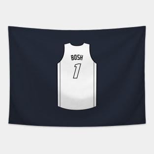 Chris Bosh Miami Jersey Qiangy Tapestry