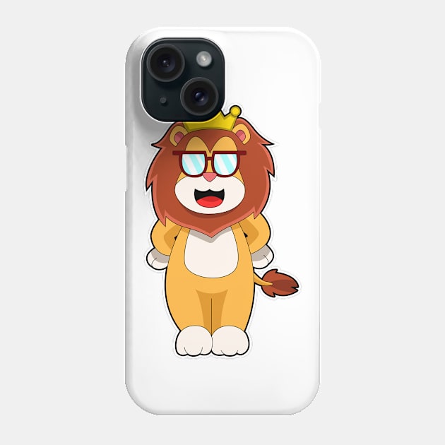 Lion King Crown Phone Case by Markus Schnabel