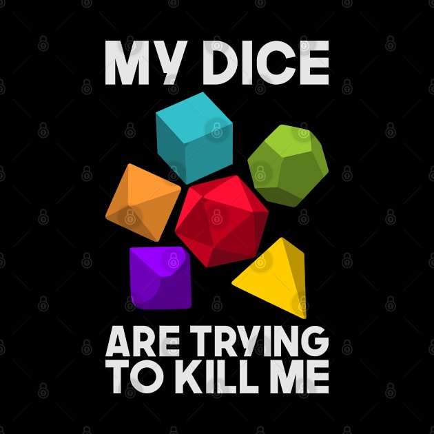 D20 Dice Tabletop RPG Roleplay Gamer Nerd Gift by Schimmi