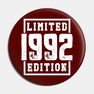 1992 Limited Edition Pin