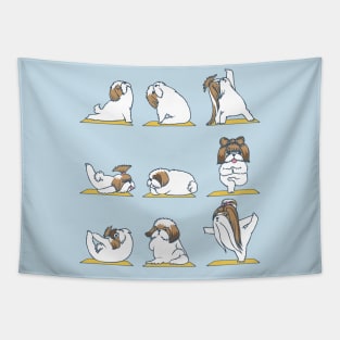 Shih Tzu Yoga Tapestry