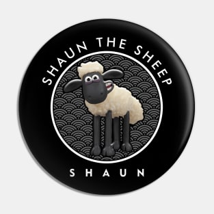 Classic Shaun Cartoon The Sheep TV Series Pin