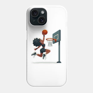 Female basketball player Phone Case