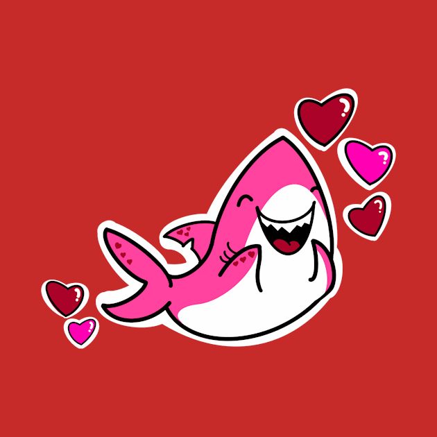 Shark Valentine by Impossible Things for You
