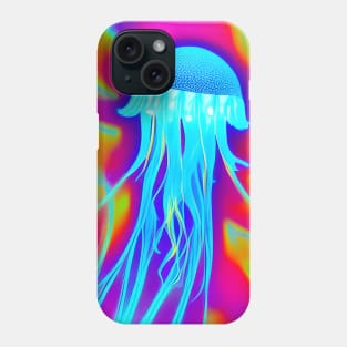 Energetic Jellyfish Phone Case