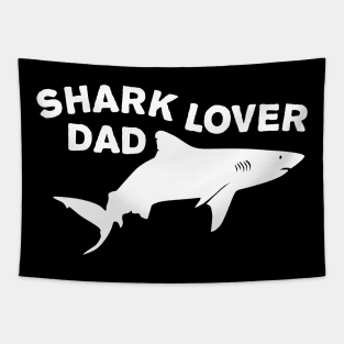 Shark lover dad Tapestry